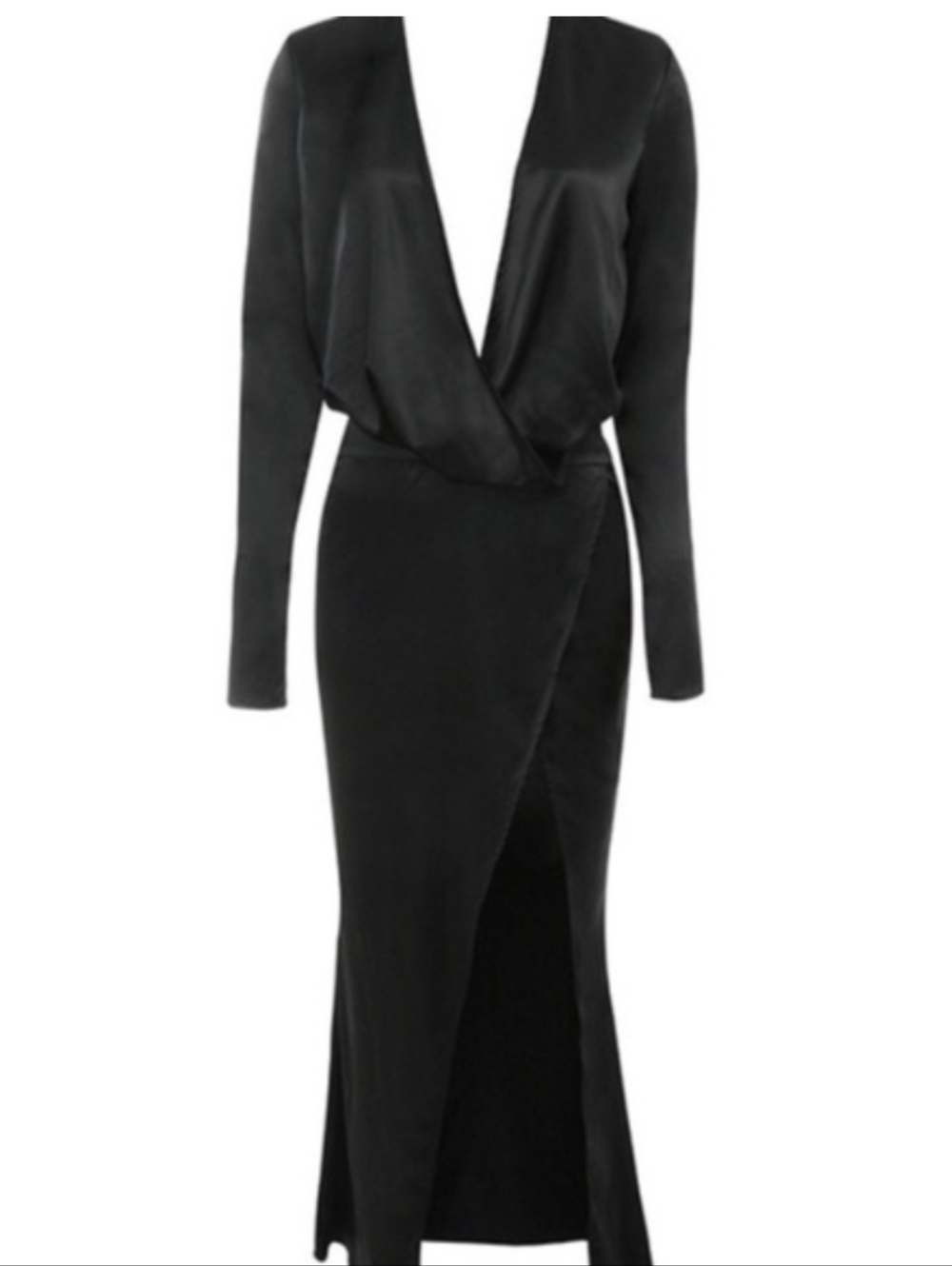 House of CB Serafina Black Dress Size Small